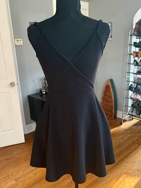 Little black mini dress fit and flare